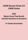 CNOR Review Points & Online Practice Exam &vert; CCI Prep 2026
