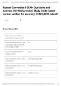 Ryanair Conversion 1 EXAM Questions and Answers &lpar;Verified Answers&rpar; Study Guide &lpar;latest version verified for accuracy&rpar; &vert; 20252026 Latest&excl;&excl;