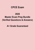 CPCE Exam Study Guide &vert; Counselor Preparation Comprehensive Exam Prep 2026
