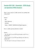 Zscaler EDU 200 - Essentials - ZDTA Study set Questions With Answers &comma;