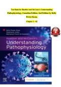 Test Bank for Huether and McCance-s Understanding Pathophysiology&comma; Canadian Edition&comma; 2nd Edition by Kelly Power-Kean
