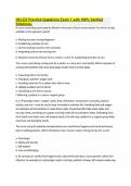 NCLEX Practice Questions Exam 1 with 100&percnt; Verified Solutions&period;