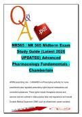 NR 565 EXAM COMPLETE PACKAGE DEAL