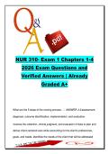 NUR 310 Exam 1 &ndash; 300 Questions & Answers &vert; Nursing Process&comma; Assessment&comma; Ethics & Documentation 2026