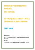 Dosage Calculations Test Bank 2026 &vert; Craig 8th Edition MCQs &vert; Dimensional Analysis Nursing TestBank2026 Study Guide
