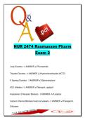 NUR 2474 EXAM COMPLETE PACKAGE DEAL