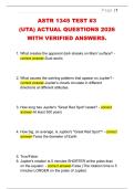 ASTR 1345 FINAL EXAM ACTUAL  QUESTIONS 2026 WITH VERIFIED  ANSWERS&period;