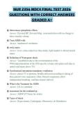 NUR 2356 MDC4 FINAL TEST 2026 QUESTIONS WITH CORRECT ANSWERS GRADED A&plus;