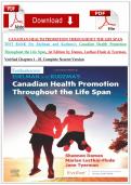 TEST BANK For Edelman and Kudzma's Canadian Health Promotion Throughout the Life Span&comma; 1st Edition by Dames&comma; Luctkar-Flude & Tyerman&comma; Verified Chapters 1 - 25&comma; Complete Newest Version