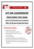 ATI PN Pediatric Test Bank Questions And Answers With Rationales