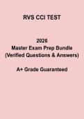CCI RVS Test Questions &vert; Vascular Sonography Certification Prep 2026