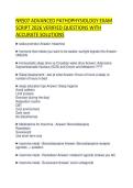 NR507 ADVANCED PATHOPHYSIOLOGY CERTIFICATION PREP GUIDE 2026 DETAILED QUESTIONS AND SOLUTIONS
