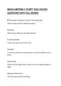NR606 FINAL EXAM COMPREHENSIVE PAPER 2026 QUESTIONS WITH ANSWERS GRADED A&plus;