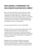 NR605 MIDTERM 2 CERTIFICATION EVALUATION TEST 2026 QUESTIONS AND ANSWERS GUARANTEED TO PASS