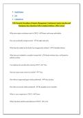 TDCJ Security Procedures & Inmate Management- Continuous Counts&comma; Searches&comma; and Emergency Keys Questions With Complete Solution - 100&percnt; Correct