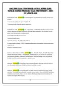ANCC FNP EXAM STUDY GUIDE&ndash; ACTUAL BOARD QUESTIONS & VERIFIED ANSWERS &ndash; PASS FIRST ATTEMPT - NEWEST UPDATE 2026