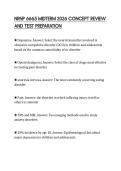 NRNP 6665 MIDTERM VIEW AHEAD 2026 COMPREHENSIVE STUDY SET
