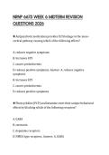 NRNP 6560 MIDTERM EXAM LATEST 2026 STUDY GUIDE QUESTIONS AND SOLUTIONS 2026 CORRECT ANSWERS GRADED A&plus;