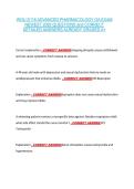 WGU D116 ADVANCED PHARMACOLOGY OA EXAM  NEWEST 2026 QUESTIONS and CORRECT  DETAILED ANSWERS ALREADY GRADED A&plus; 