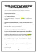 CEHRS EXAM&ndash; CERTIFIED ELECTRONIC HEALTH RECORDS SPECIALIST - REAL EXAM QUESTIONS & NHA VERIFIED ANSWERS&ndash; PASS FIRST ATTEMPT GUARANTEED- 2026 NEWEST UPDATE