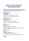 MGMT 311 WEEK 7 QUIZ WITH COMPLETE SOLUTIONS