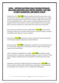 CEHRS  &ndash; CERTIFIED ELECTRONIC HEALTH RECORDS SPECIALIST - REAL EXAM QUESTIONS & NHA VERIFIED ANSWERS&ndash; PASS FIRST ATTEMPT GUARANTEED- 2026 NEWEST UPDATE