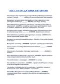 ACCT 311 CH1&comma;2&comma;4 &lpar;EXAM 1&rpar; STUDY SET