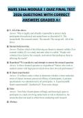 NURS 5366 MODULE 1 QUIZ FINAL TEST 2026 QUESTIONS WITH CORRECT ANSWERS GRADED A&plus;