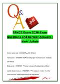 RPNCE Exam 2026 200 Questions Mental Health Pharmacology Nursing