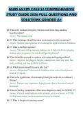 NURS 6512N CASE SJ COMPREHENSIVE STUDY GUIDE 2026 FULL QUESTIONS AND SOLUTIONS GRADED A&plus;
