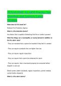 TEXAS FIRE ALARM Practice Test Questions and Answers Latest Versions 