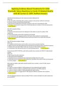 Applying Evidence-Based Treatments for Child Traumatic Stress Reactions to Covid-19-Related Deaths with All Correct & 100&percnt; Verified Answers