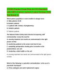 CNOR Practice Exam Prep by CCI Questions with 100&percnt; Correct Answers Latest Versions 2026 Top Rated A&plus; 