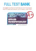 Test Bank for Applied Pathophysiology for the Advanced Practice Nurse &lpar;2nd Edition&rpar; &ndash; Dlugasch & Story