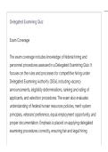 Delegated Examining Quiz ACTUAL EXAM LATEST UPDATE THIS YEAR QUESTIONS AN DETAILED ANSWERS&lowbar;compressed&period;pdf