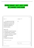 HRIR 3021 MC FINAL REVIEW QUESTIONS AND CORRECT ANSWERS