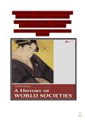 Excel in World History Exams &vert; A History of World Societies 12th Edition Test Bank &ndash; Complete Chapter-by-Chapter &semi; Comprehensive Exam Prep & Practice Question Bank