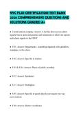 NYC FLSD CERTIFICATION TEST BANK 2026 COMPREHENSIVE QUESTIONS AND SOLUTIONS GRADED A&plus;