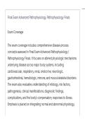 Final Exam Advanced Pathophysiology&comma; Pathophysiology Finals EXAM ACTUAL EXAM LATEST UPDATE THIS YEAR QUESTIONS AN DETAILED ANSWERS&lowbar;compressed