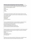 GI Practice Exam 50 Questions and Correct Answers&period;