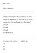 Electrician Practice Test ACTUAL EXAM LATEST UPDATE THIS YEAR QUESTIONS AN DETAILED ANSWERS&lowbar;compressed