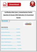NCEP Certification Main Exam&colon; Comprehensive Study Guide&comma; Practice Questions & Exam Preparation Toolkit&vert; rationales included