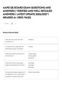 AAPD QE BOARD EXAM QUESTIONS AND ANSWERS &vert; VERIFIED AND WELL DETAILED ANSWERS &vert; LATEST UPDATE 2026&sol;2027 &vert; GRADED A&plus; &lpar;100&percnt; PASS&rpar;