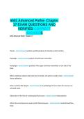 6501 Advanced Patho- Chapter 17 EXAM LATEST QUESTIONS AND VERIFIED CORRECT ANSWERS&period;