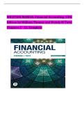 Solution Manual for Financial Accounting&comma; 13th Edition by C&period; William Thomas & Wendy M&period; Tietz &vert; Chapters 1-12 &vert; Verified Step-by-Step Solutions &vert; Accounting Cycle&comma; Financial Statements & CPA Exam Prep