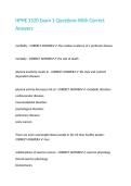 HPHE 1520 Exam 1 Questions With Correct Answers&period;