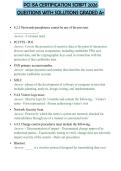 PCI ISA CERTIFICATION SCRIPT 2026 QUESTIONS WITH SOLUTIONS GRADED A&plus;