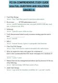 PCI ISA COMPREHENSIVE STUDY GUIDE 2026 FULL QUESTIONS AND SOLUTIONS GRADED A&plus;