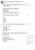 BIOS 252 - Week 7 - Endocrine System Part 2