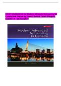 Solution Manual for Modern Advanced Accounting in Canada&comma; 10th Edition by Darrell Herauf & Chima Mbagwu &vert; Chapters 1-12 &vert; Step-by-Step Solutions &vert; Business Combinations&comma; Consolidations&comma; Foreign Currency&comma; IFRS & ASPE &vert; CPA Canada & Advanced Accounting Exam